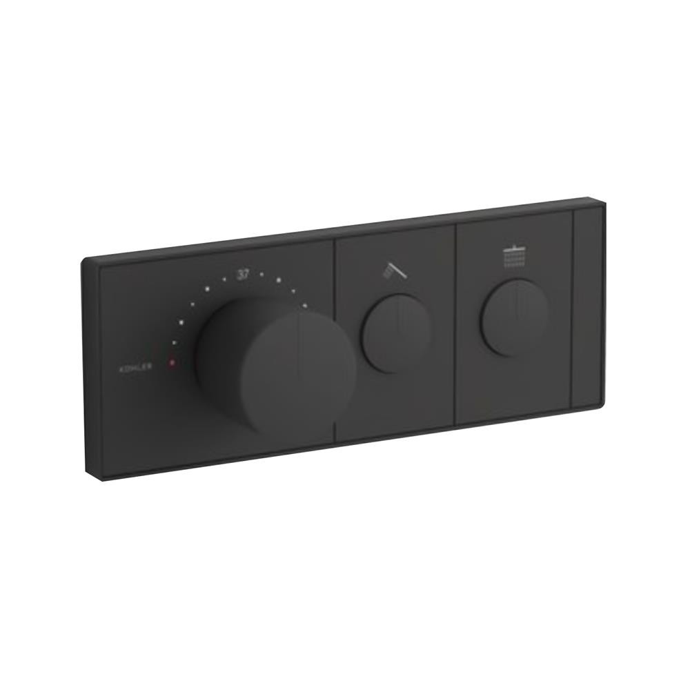 ฝาครอบวาล์วฝังกำแพง KOHLER K-26346T-9-BL