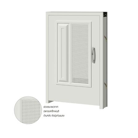 บานถังแก๊ส CABIN SQUARE 49.5X75 ซม. สีครีม_1