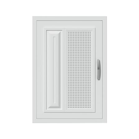 บานซิงค์เดี่ยว CABIN SQUARE 44X64 ซม. สีครีม