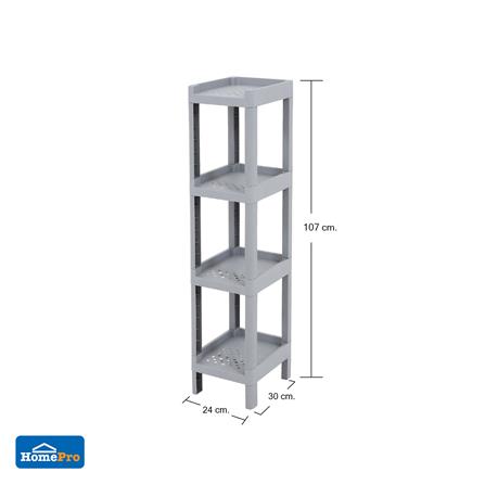 ชั้นวางของ 3 ชั้น ME LIVING SNOWY 41x51x91 ซม. สีฟ้า_5