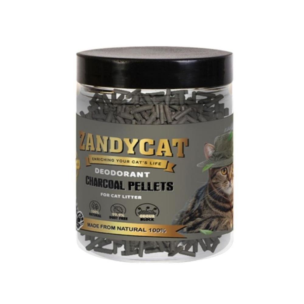ถ่านดับกลิ่นทรายแมว ZANDYCAT DEODORANT CHARCOAL PELLET 150 ก.