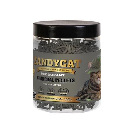 ถ่านดับกลิ่นทรายแมว ZANDYCAT DEODORANT CHARCOAL PELLET 150 ก._0