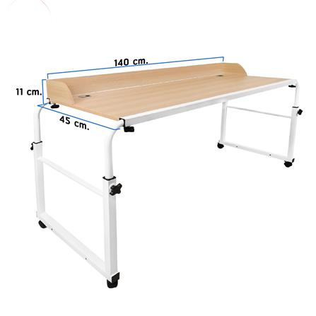 โต๊ะอเนกประสงค์ THAIBULL รุ่น OB2-4514 สีน้ำตาล/ขาว_8