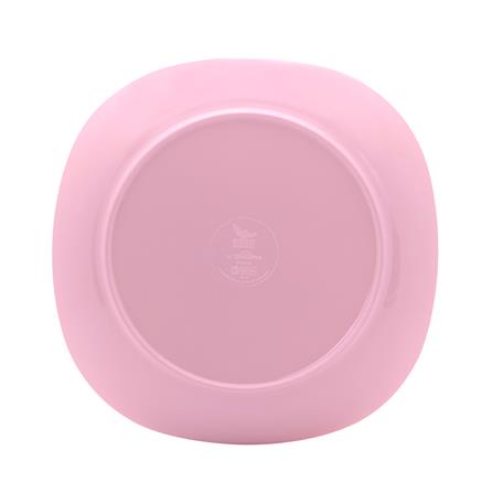 จานเมลามีนเหลี่ยม 9 นิ้ว KECH NEW WAVE สีชมพู_2