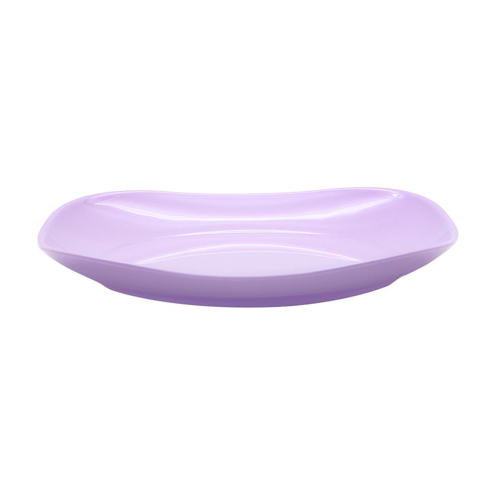 จานเมลามีนเหลี่ยม 9 นิ้ว KECH NEW WAVE สีม่วง