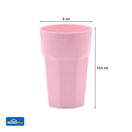 แก้วน้ำเมลามีน 500 มล. KECH NEW WAVE สีชมพู_4