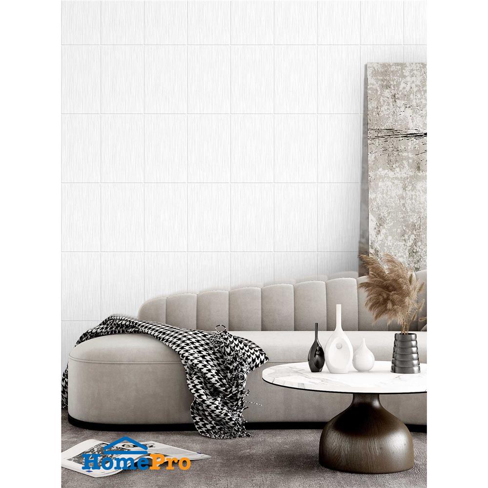 กระเบื้องผนัง 10x16 นิ้ว ภูผา ชมนาวา ขาว A 1 ตร.ม.