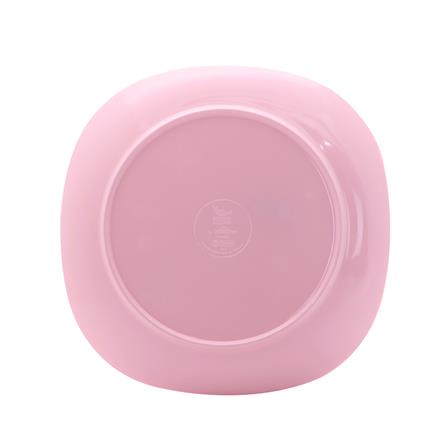 จานเมลามีนเหลี่ยม 8 นิ้ว KECH NEW WAVE สีชมพู_2