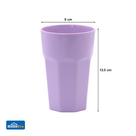 แก้วน้ำเมลามีน 500 มล. KECH NEW WAVE สีม่วง_4