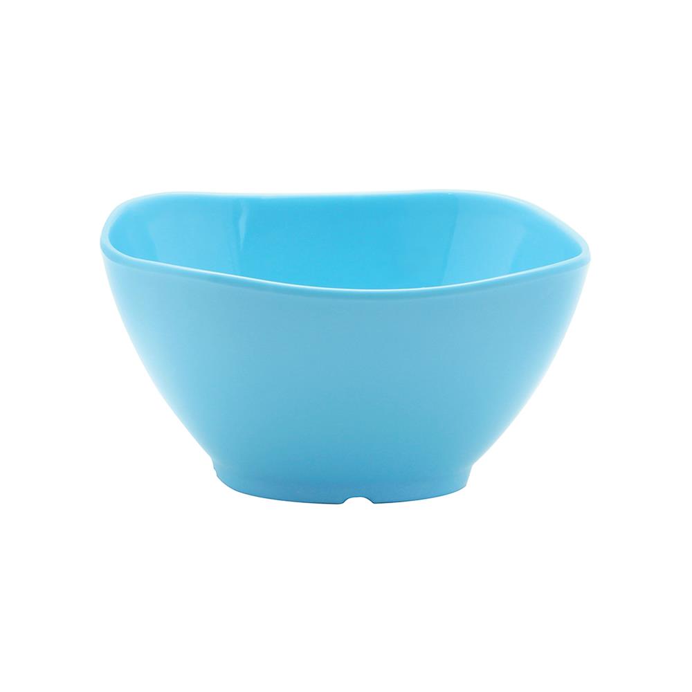 ชามเมลามีนเหลี่ยม 4.5 นิ้ว KECH NEW WAVE สีฟ้า