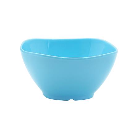 ชามเมลามีนเหลี่ยม 4.5 นิ้ว KECH NEW WAVE สีฟ้า