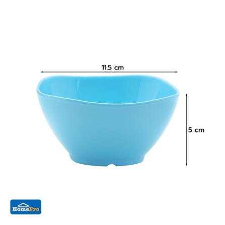 ชามเมลามีนเหลี่ยม 4.5 นิ้ว KECH NEW WAVE สีฟ้า_4