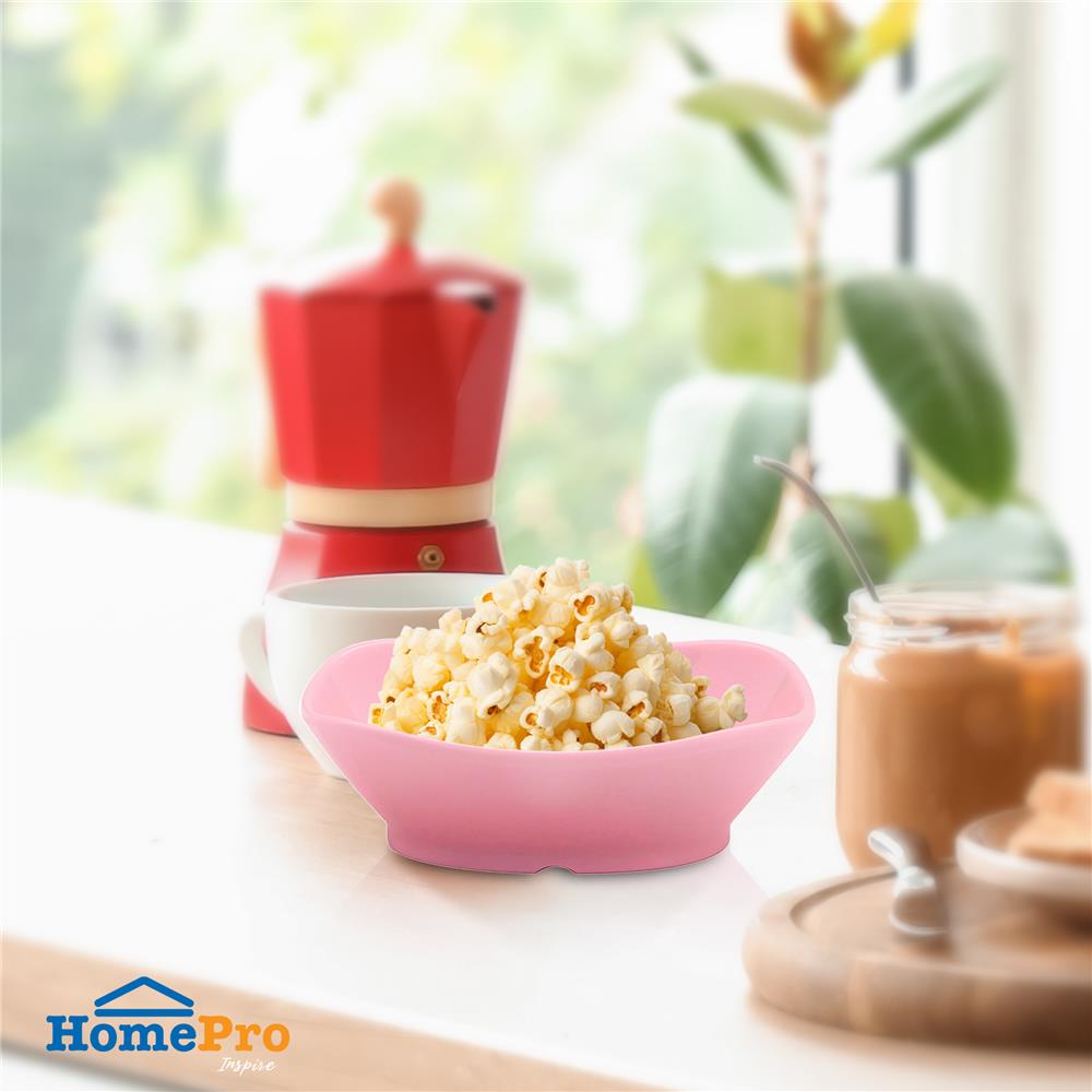 ถ้วยเมลามีนเหลี่ยม 2.75 นิ้ว KECH NEW WAVE สีชมพู