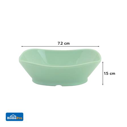 ถ้วยเมลามีนเหลี่ยม 2.75 นิ้ว KECH NEW WAVE สีเขียว_4