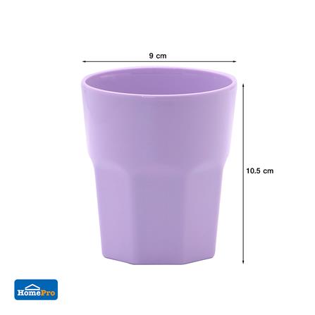 แก้วน้ำเมลามีน 400 มล. KECH NEW WAVE สีม่วง_4