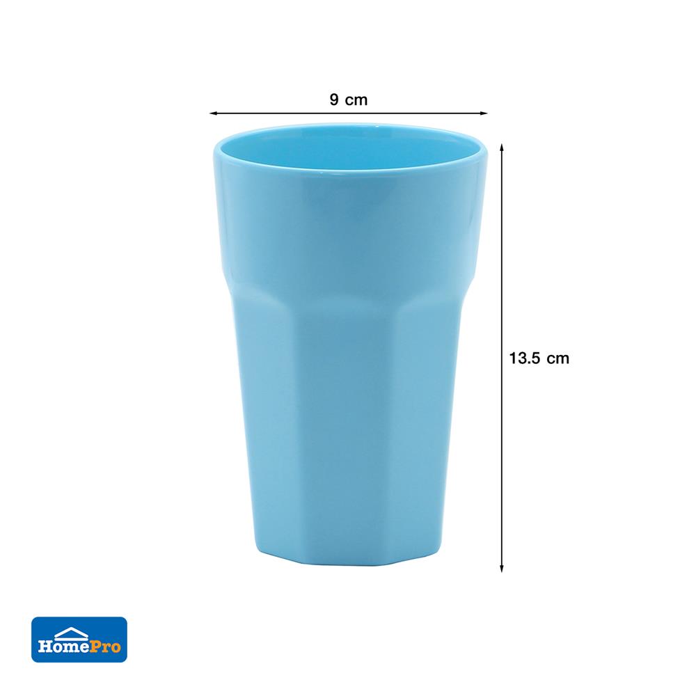 แก้วน้ำเมลามีน 500 มล. KECH NEW WAVE สีฟ้า