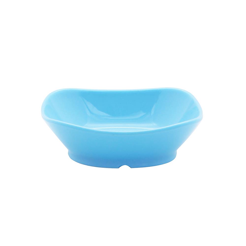 ถ้วยเมลามีนเหลี่ยม 2.75 นิ้ว KECH NEW WAVE สีฟ้า_1