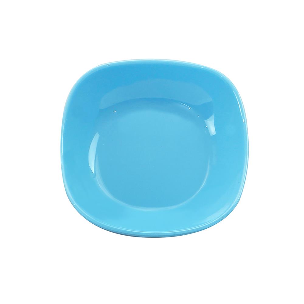 ถ้วยเมลามีนเหลี่ยม 2.75 นิ้ว KECH NEW WAVE สีฟ้า