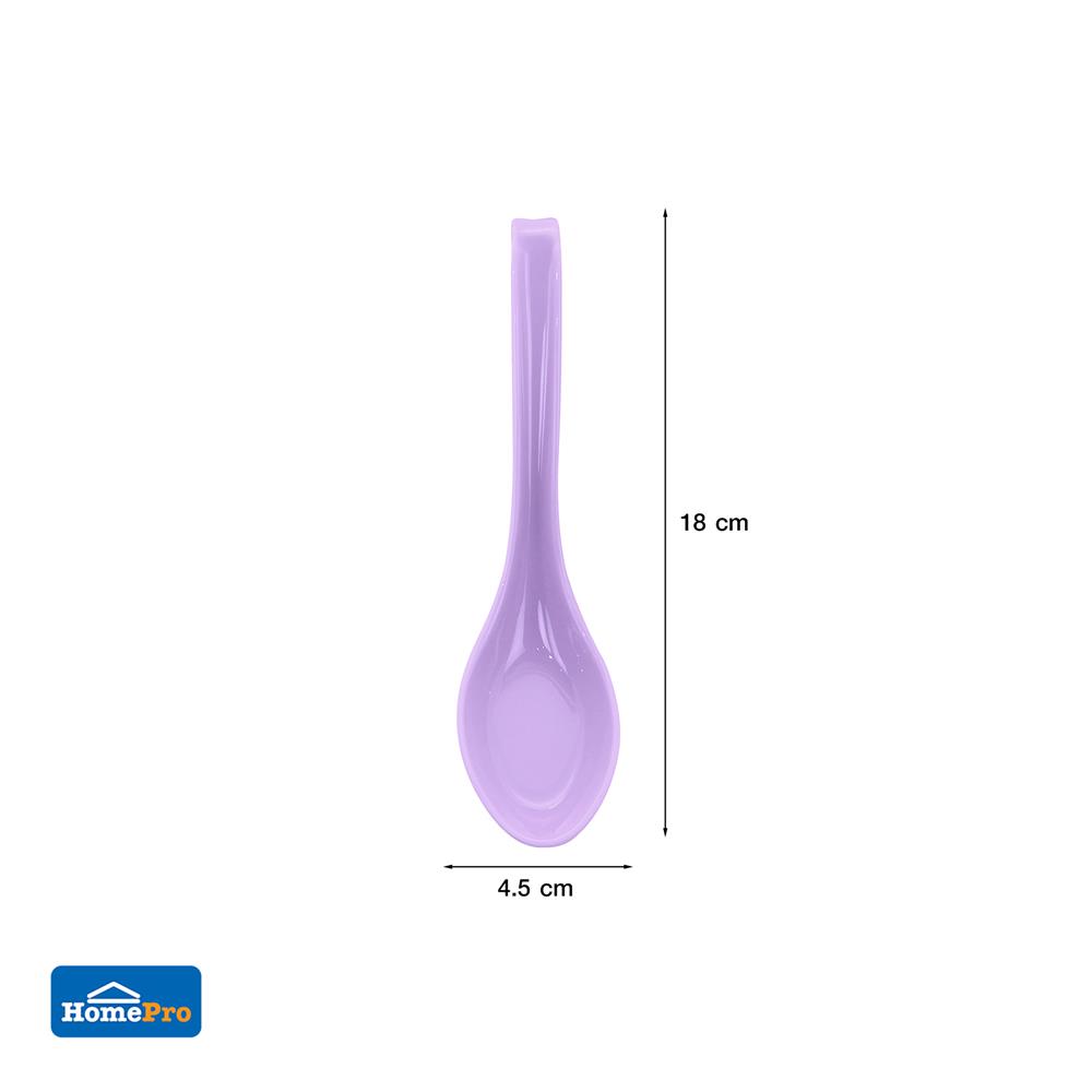 ช้อนจีนเมลามีน KECH NEW WAVE สีม่วง