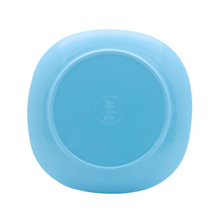 จานเมลามีนเหลี่ยม 8 นิ้ว KECH NEW WAVE สีฟ้า_3