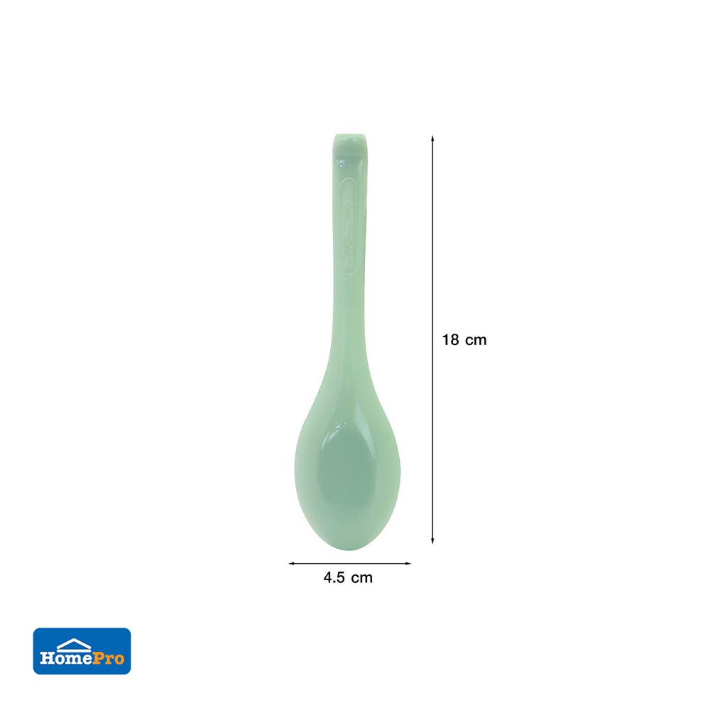 ช้อนจีนเมลามีน KECH NEW WAVE สีเขียว