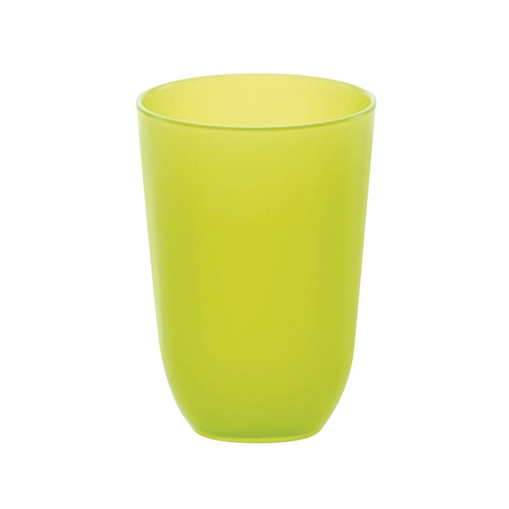 แก้วน้ำ PP 340ml DKW BASIC แพ็ก 3 ชิ้น สีฟ้า/ส้ม/เขียว