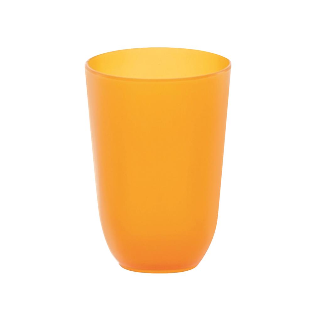 แก้วน้ำ PP 340ml DKW BASIC แพ็ก 3 ชิ้น สีฟ้า/ส้ม/เขียว