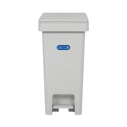 ถังขยะเหยียบเหลี่ยม ACCO LEAN 45 ลิตร สีเทา_2