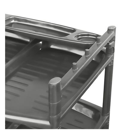 ชั้นวางรองเท้า 4 ชั้น ME LIVING 51x41x80 ซม. สีเทาอ่อน_3