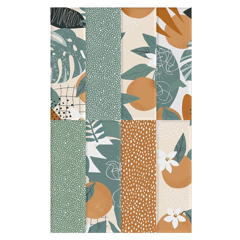 กระเบื้องผนัง 10x16 นิ้ว COTTO แทนเจอรีน เดคโค่ มิกซ์คัลเลอร์ (HYG) PM 1 ตร.ม.