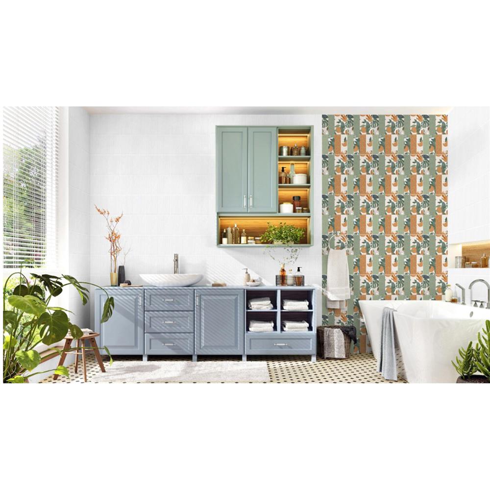 กระเบื้องผนัง 10x16 นิ้ว COTTO แทนเจอรีน เดคโค่ มิกซ์คัลเลอร์ (HYG) PM 1 ตร.ม.