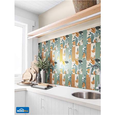 กระเบื้องผนัง 10x16 นิ้ว COTTO แทนเจอรีน เดคโค่ มิกซ์คัลเลอร์ (HYG) PM 1 ตร.ม._3