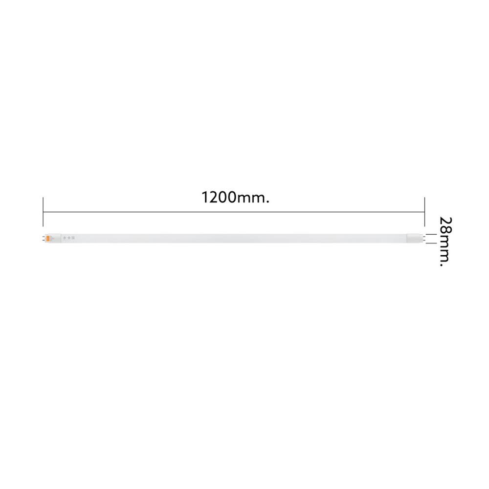 หลอด LED LAMPTAN T8 NANO GUARD 20 วัตต์ DAYLIGHT G13