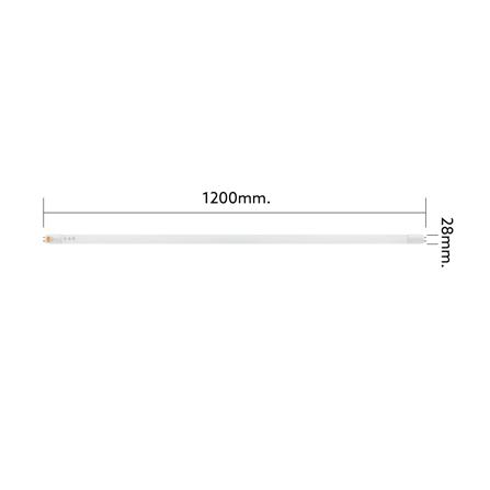 หลอด LED LAMPTAN T8 NANO GUARD 20 วัตต์ DAYLIGHT G13_5