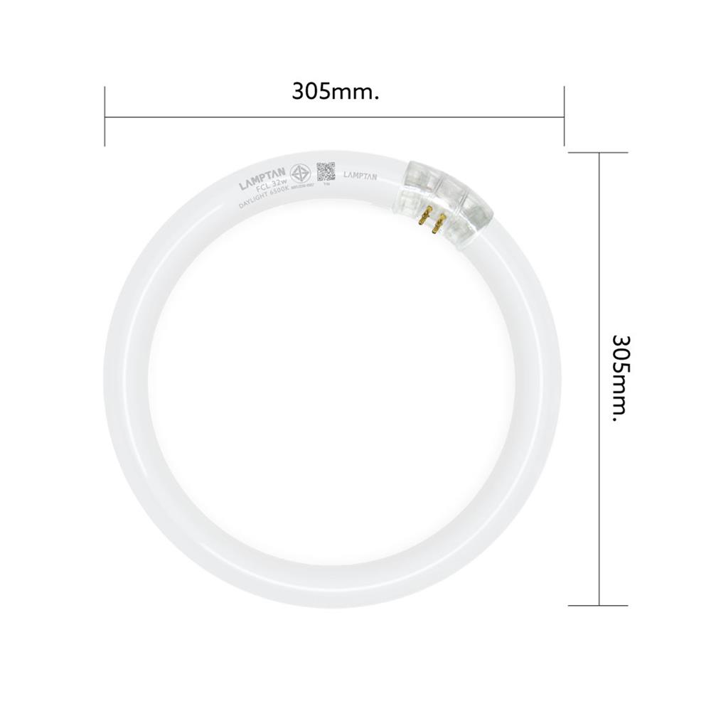 หลอดนีออนกลม LAMPTAN 32 วัตต์ DAYLIGHT G10Q