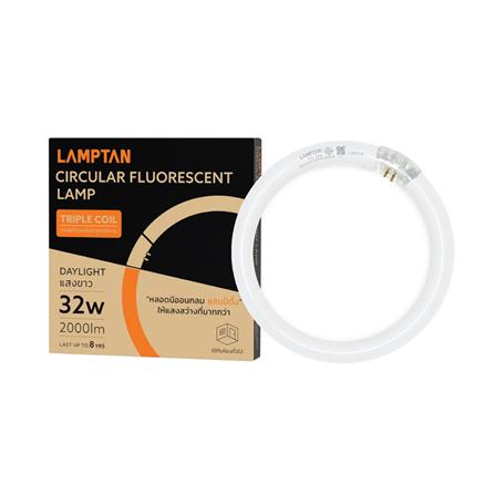 หลอดนีออนกลม LAMPTAN 32 วัตต์ DAYLIGHT G10Q_1