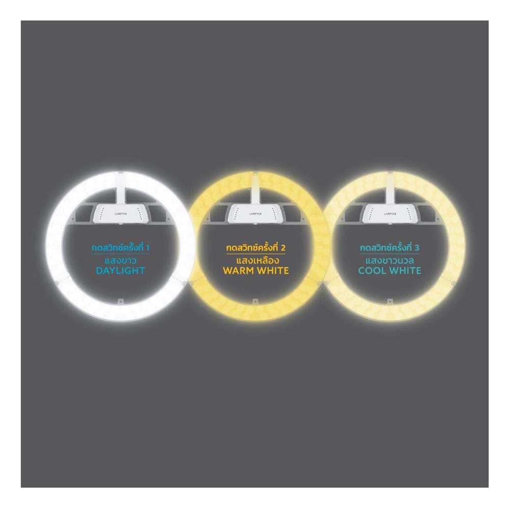 หลอด LED LAMPTAN LENS MODULE 36 วัตต์ DAYLIGHT/ COOL WHITE /WARM WHITE
