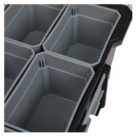 กล่องเครื่องมือ DIY MATALL HL3086-E 12 ช่อง สีเทา_4