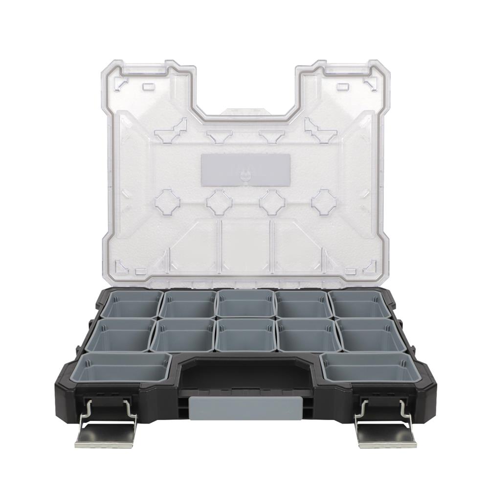 กล่องเครื่องมือ DIY MATALL HL-3086-F 12 ช่อง สีเทา