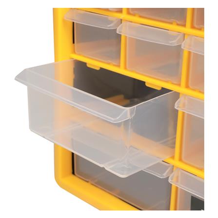 กล่องเครื่องมือ DIY MATALL HL3045-B 12 ช่อง สีเหลือง_2