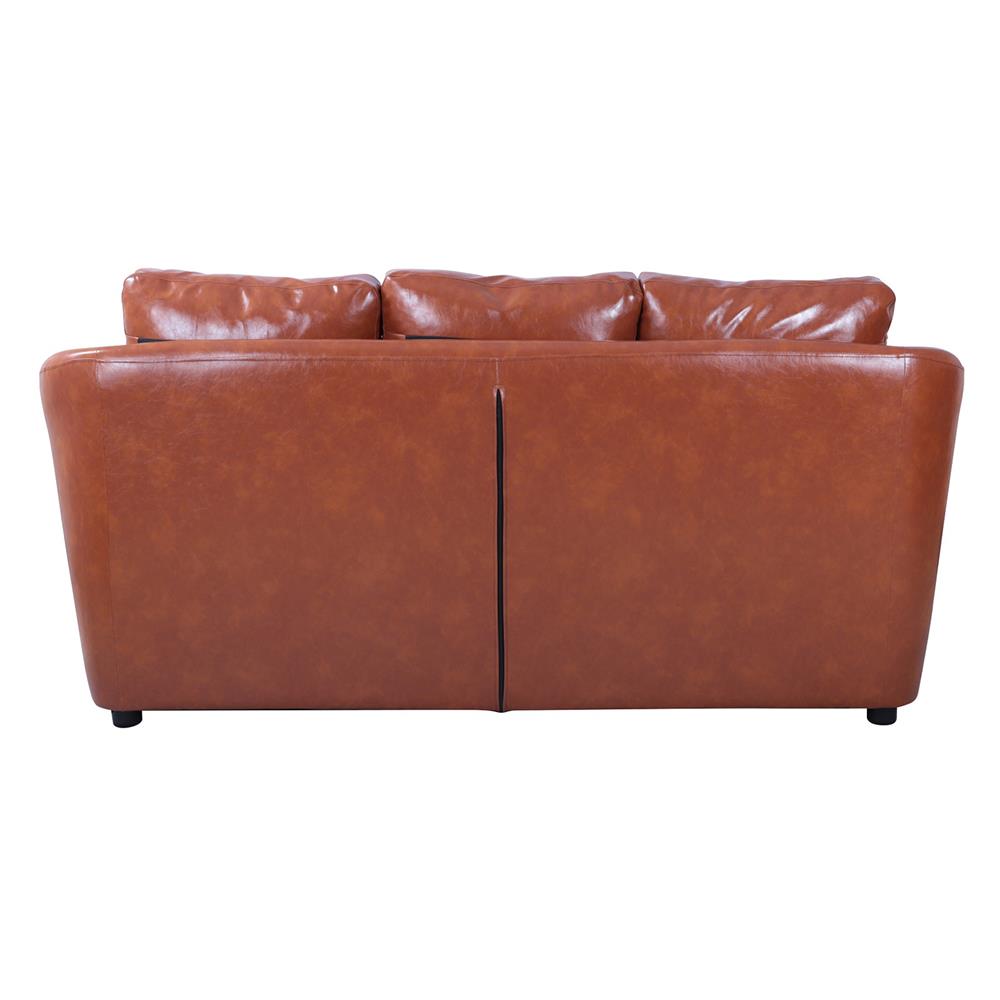 ชุดโซฟา 5 ที่นั่ง AS FURNITURE ROOF LBWB21 PVC น้ำตาลอ่อน