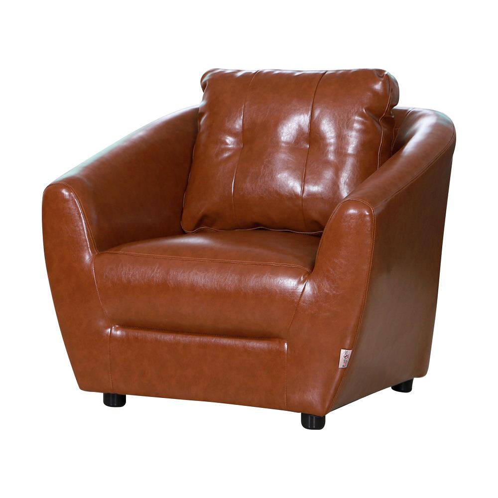 ชุดโซฟา 5 ที่นั่ง AS FURNITURE ROOF LBWB21 PVC น้ำตาลอ่อน