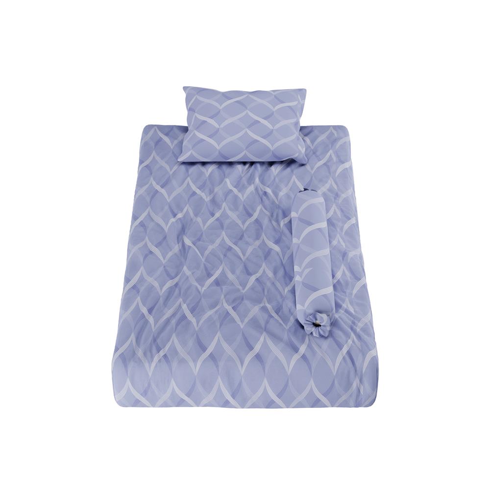 ชุดผ้าปูที่นอน 3.5 ฟุต 3 ชิ้น SATIN PLUS PRINT LK033