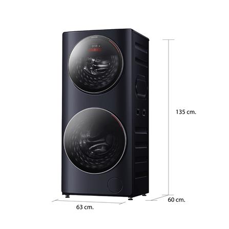 เครื่องซักอบฝาหน้า TOSHIBA DUOWASH TWD-BL160D4T(MG) 10/7 กก. อินเวอร์เตอร์_3