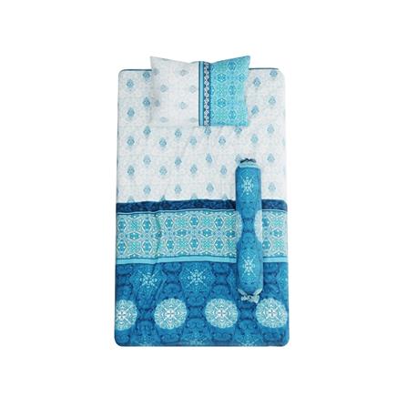 ชุดผ้าปูที่นอน 3.5 ฟุต 3 ชิ้น SATIN PLUS PRINT PP020_2