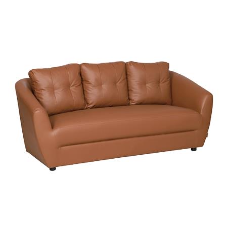 ชุดโซฟา 5 ที่นั่ง AS FURNITURE ROOF LBWD41 PVC สีน้ำตาลอ่อน_1