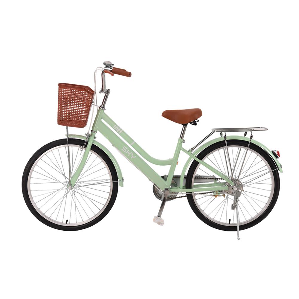 จักรยานแม่บ้าน 24 นิ้ว JOY BICYCLE SKY สีเขียว