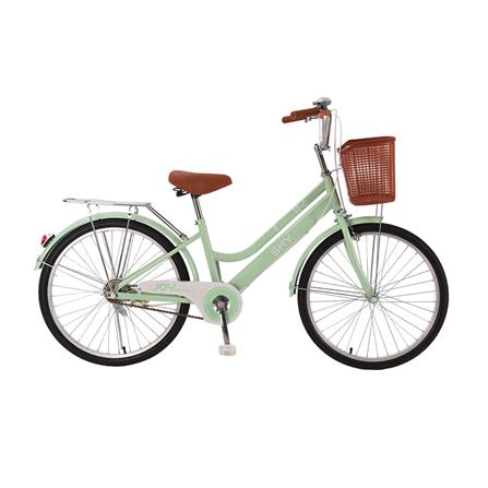 จักรยานแม่บ้าน 24 นิ้ว JOY BICYCLE SKY สีเขียว_0