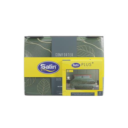 ชุดผ้าปูที่นอน 6 ฟุต 6 ชิ้น SATIN PLUS PRINT PP026_4