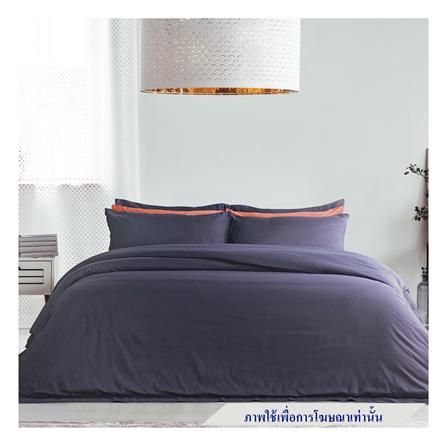 ชุดผ้าปูที่นอน 6 ฟุต 5 ชิ้น SATIN PLUS SOLID  PS017